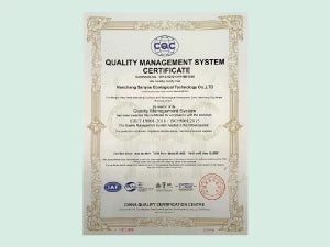 ISO 9001 Certification