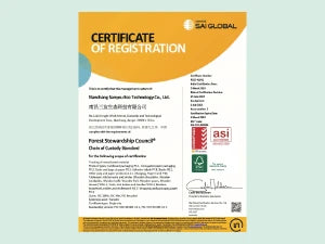 FSC Certification (Forest Stewardship Council)
