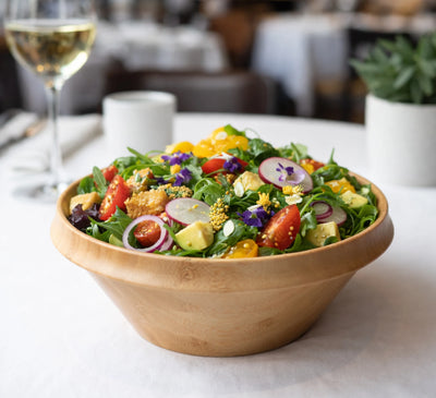 Salad Bowl Flare (Bamboo: Ivory) 