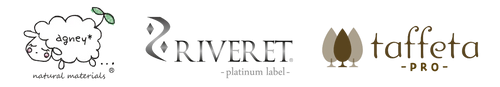 RIVERET | agney* | taffeta-PRO- 公式ブランドサイト ～天然素材のデザイン食器～ logo