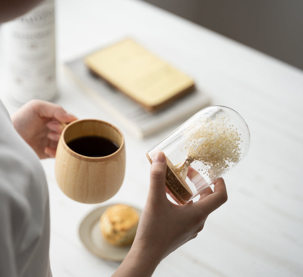 フラワーギフト + カフェオレマグ
