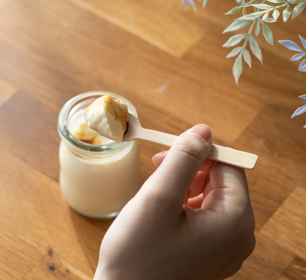 スプーンミニ。プリンなどの水分を多く含んだスイーツにおすすめ。