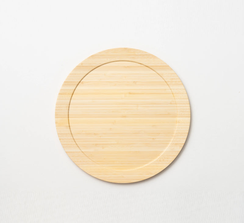 Dinner plate 27 (bamboo: ivory) 