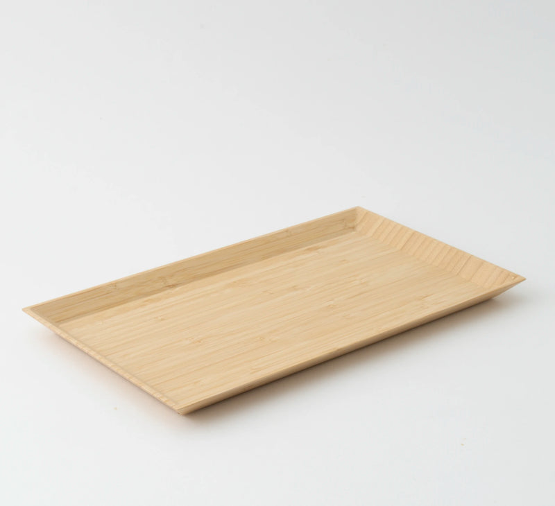 Rectangular plate, bamboo 