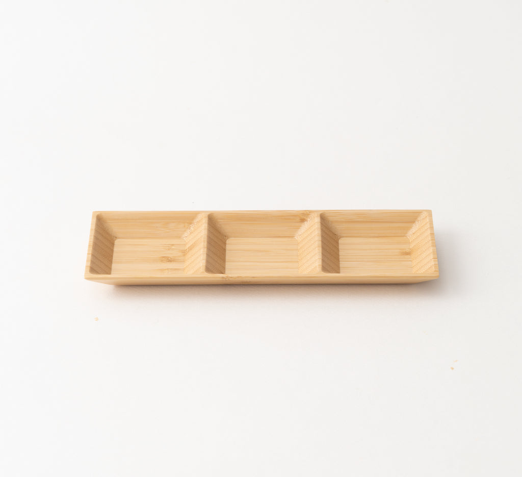 Small Compartment Plate 24cm - Ivory -