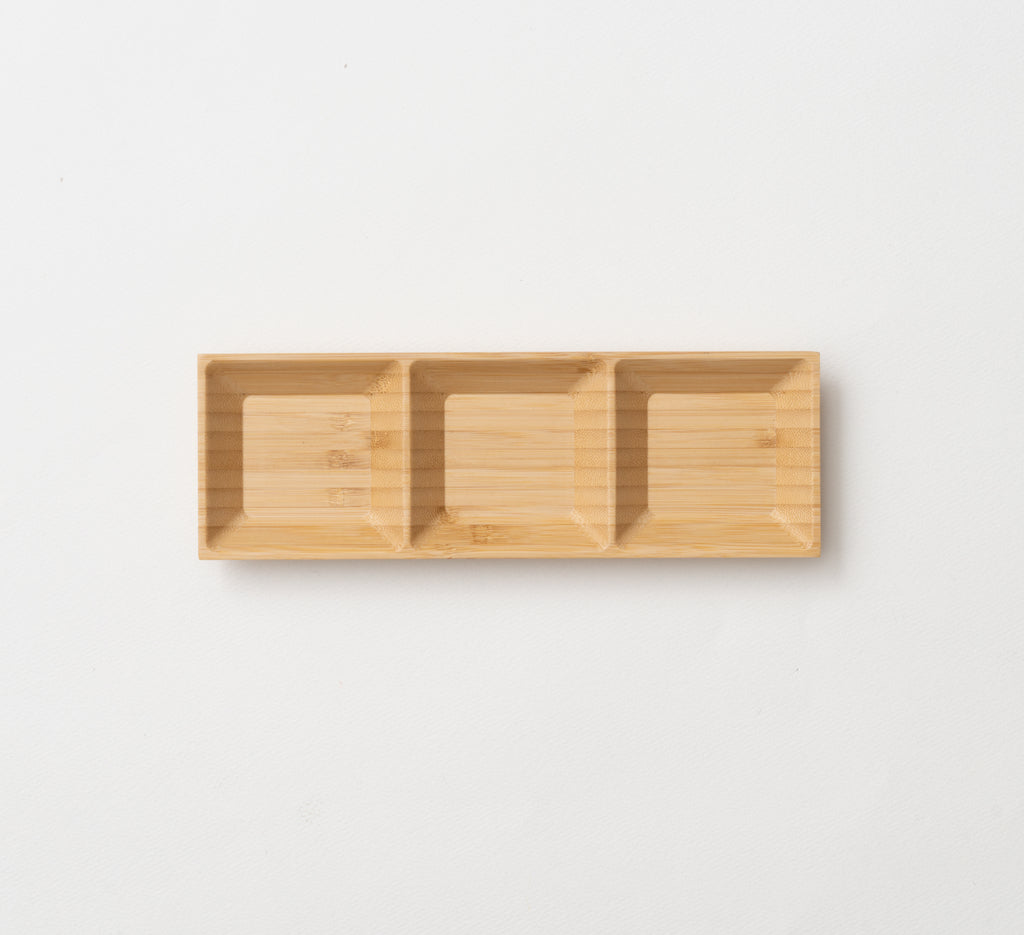 Small Compartment Plate 24cm - Ivory -