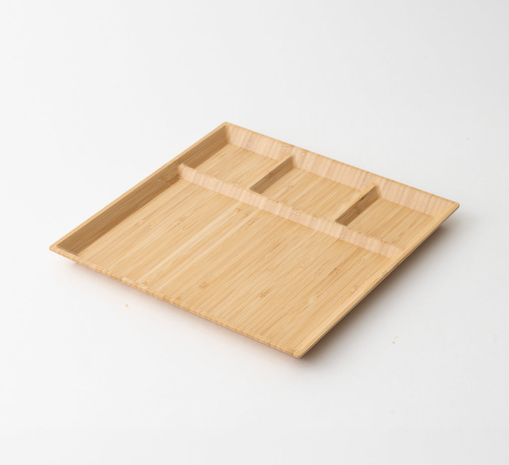 Compartment plate 28cm - Ivory -