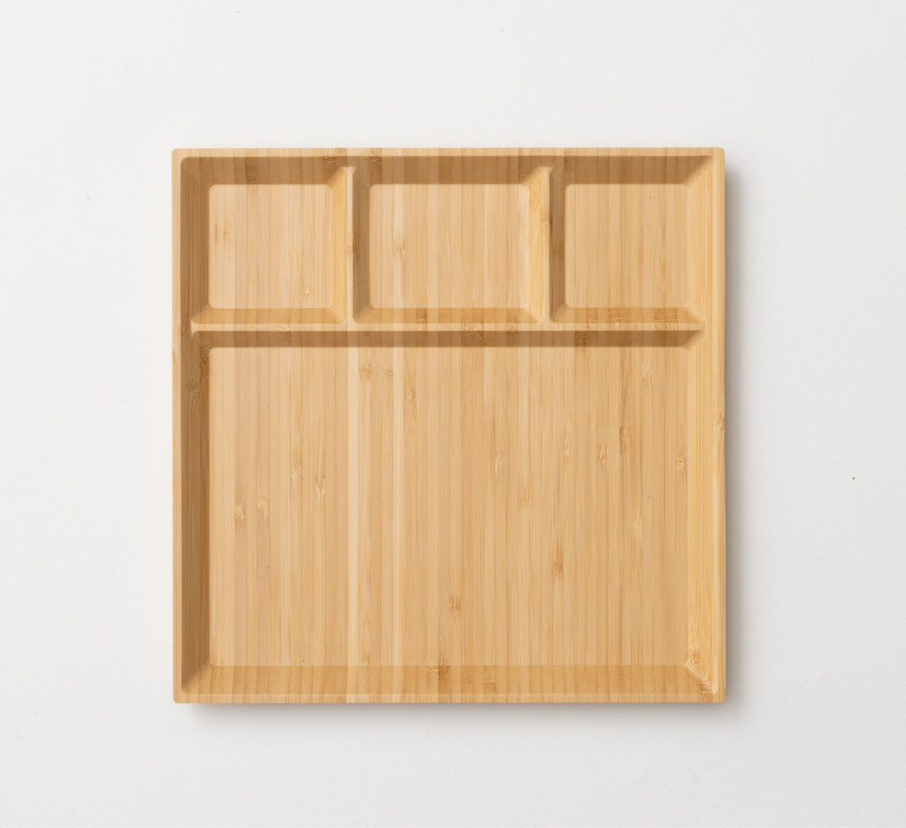 Compartment plate 28cm - Ivory -